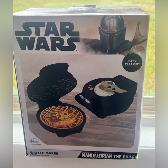 Disney Kitchen Star Wars The Mandalorian The Child Waffle Maker Baby Yoda Waffles Poshmark